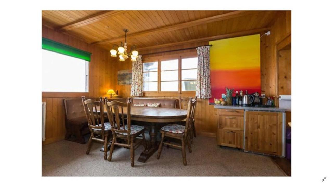 Chalet Traditionnel Avec Jacuzzi Exterieur Bex Екстериор снимка